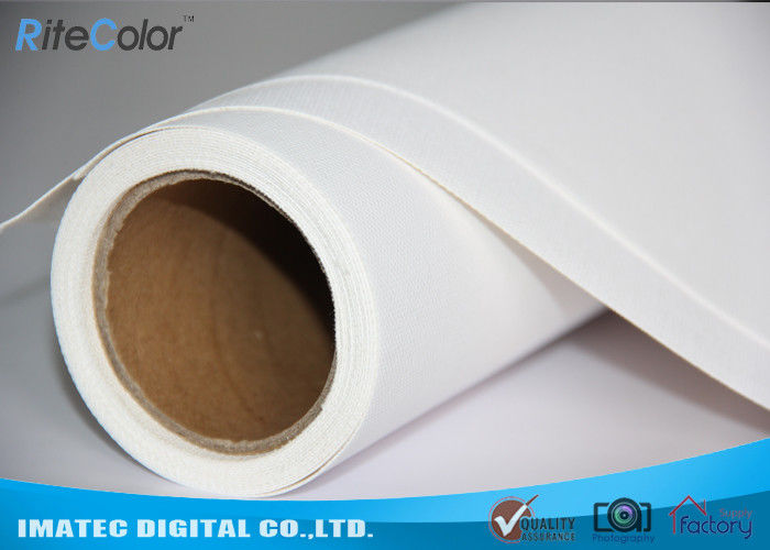 410Gsm Inkjet Printing Canvas Roll Water Resistant Printable Canvas 