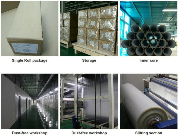 Milky White Polyester Clear Inkjet Film / Transparency Film For Inkjet ...