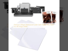 Premium 230gsm Waterproof Luster Satin Digital Press Paper For HP Indigo 20000