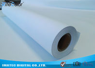 Untearable 240 Micron Synthetic Polypropylene Paper Rolls For Roll Up Dispaly