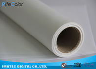 Inkjet Matte Water Resistant Polyester Fabric Roll 220Gsm For Pigment Digital Printing