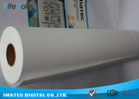 Inkjet Matte Water Resistant Polyester Fabric Roll 220Gsm For Pigment Digital Printing