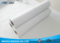42&quot; / 44&quot; Matte Coated Inkjet Paper Rolls Wide Format Printing Anti Fading