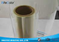 Advertising Eco Solvent Inkjet Media PET Screen Printing Transparency Film 100 Micron