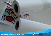 Matte Printable PP Synthetic Paper , Polypropylene Paper Rolls For Dye Ink