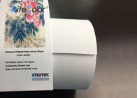320g Inkjet White Polyester Fabric Roll / Art Print Canvas With Eco Solvent Inks