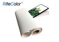 Large Format Polyester Canvas Rolls Aqueous Blank Matte Inkjet Printing