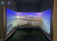 3D Holographic Rear Projector Film Adhesive Grey For Glass