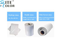 Microporous Luster Minilab Photo Paper A4 Sheet Roll Resin Coated White Color