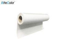 Water Resistant Glossy Polyester Canvas Rolls For Art Printing 2 Inch / 3 Inch Roll Core