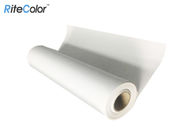 Water Resistant Glossy Polyester Canvas Rolls For Art Printing 2 Inch / 3 Inch Roll Core