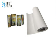 Waterbased Polyester Canvas Rolls 260gsm Matte Inkjet Canvas Printing