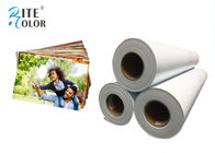 Smooth 190gsm Resin Coated Photo Paper , Large Format Silky Photo Paper For Inkjet Printer