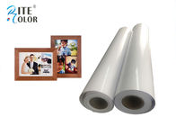 Water Based Inks Resin Coated Photo Paper , Wide Format Inkjet 240Gsm Photo Luster Paper