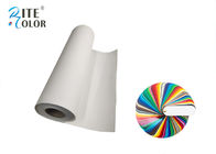 Bright White Stretched Matte Canvas Roll 260gsm Polyester Print Fabric
