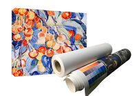 Inkjet Printable Blank 100% Cotton Canvas Roll For Aqueous Ink