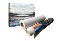 Wide Format 100% Cotton Inkjet Printing Canvas For Pigment Dye Ink Printer