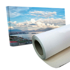 Water Based Printing Inkjet Poly Cotton Canvas Roll 320gsm Matte Waterproof