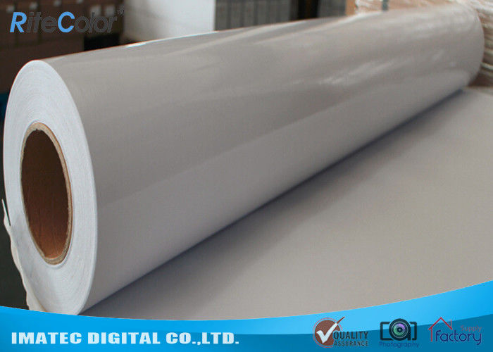 Brightness Instant Dry Cast Coated Photo Paper Inkjet 24&quot; / 36&quot; / 42” Width One Side Coating