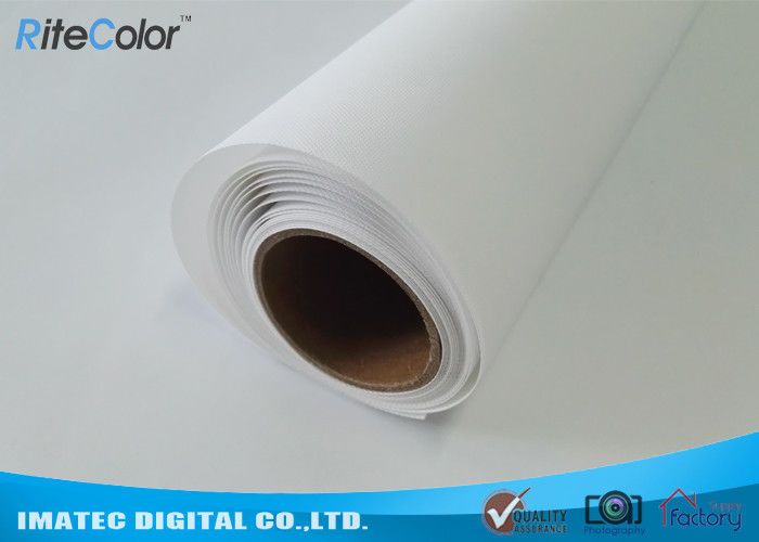 Large Format Matte Polyester Canvas Rolls For Art Inkjet Digital Printing