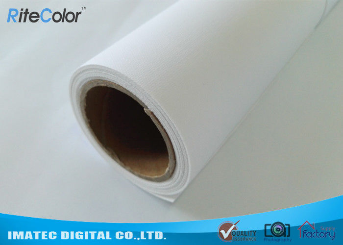 380g Fine Art Eco Solvent Media Cotton Canvas Printable Solvent Inkjet Canvas Rolls