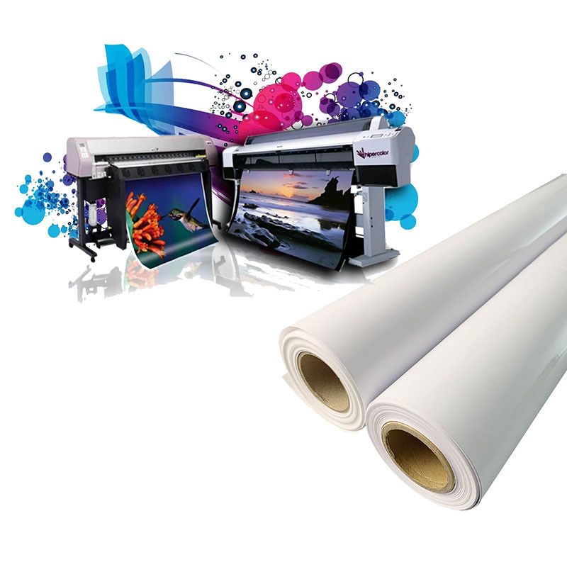 Inkjet Digital 420gsm Matte Waterproof Polycotton Canvas Roll For Epson Printing