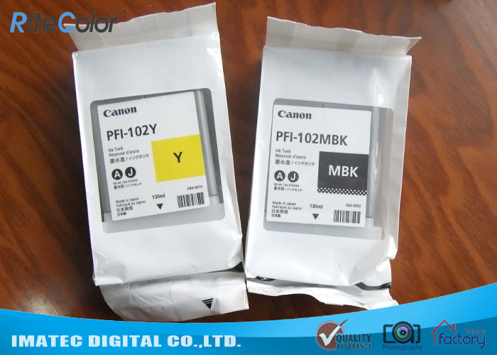 Original Genuine Canon PFI-102 Wide Format Inks Tank Lucia Inks for Canon iPF500 iPF600 iPF750