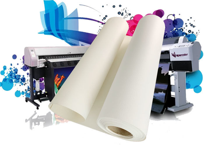 Latex / Eco Solvent Inkjet Poly Cotton Canvas Matte Canvas Print For Digital Plotter