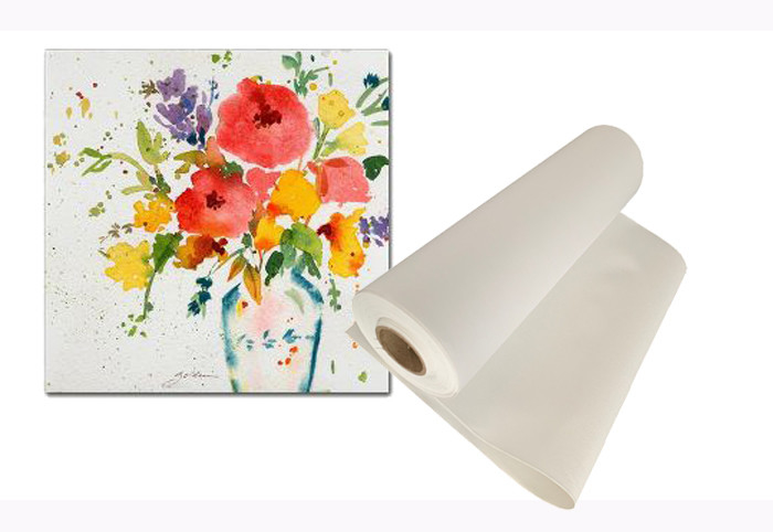 High quality Pigment Inkjet polyester matte waterproof canvas roll