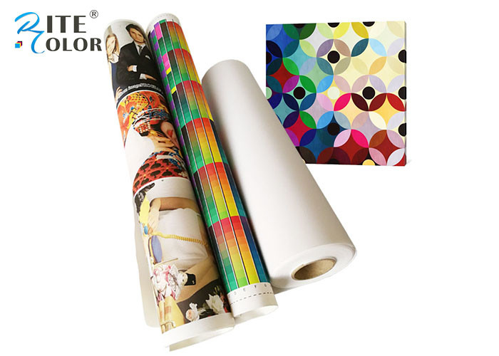 280gsm Solvent Polyester Canvas Rolls Inkjet Printable Matte Glossy