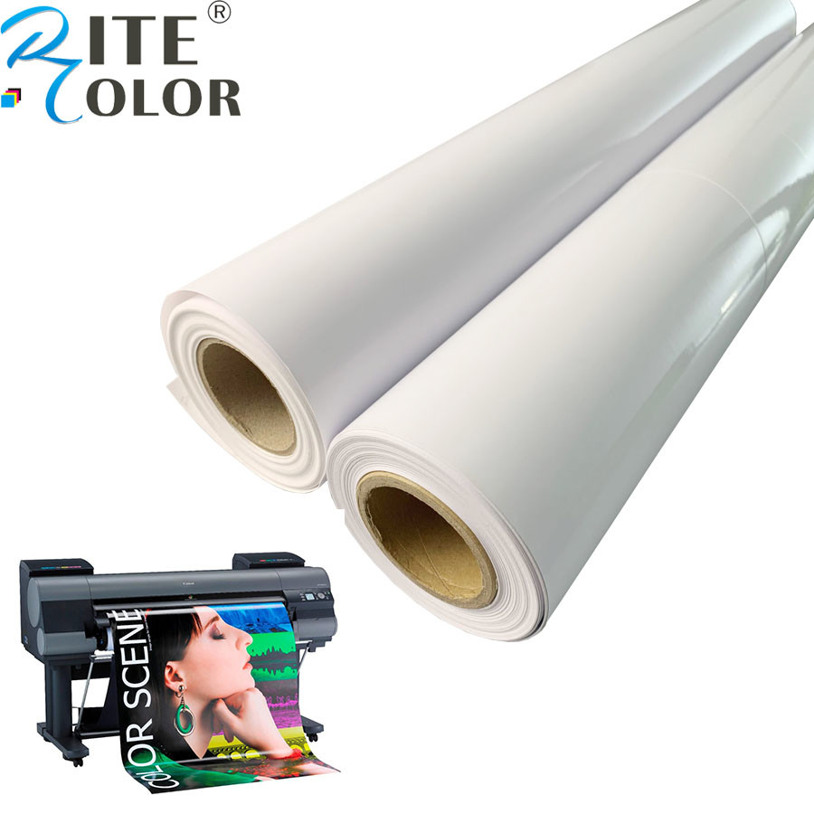 Inkjet Rc Glossy Photo Paper Luster Paper Roll For Canon Epson