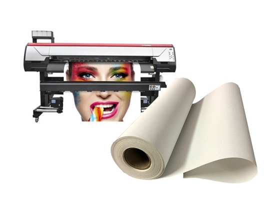Aqueous Inkjet Printed Cotton Canvas 360gsm Matte Art Exhibitions Roll Stretched