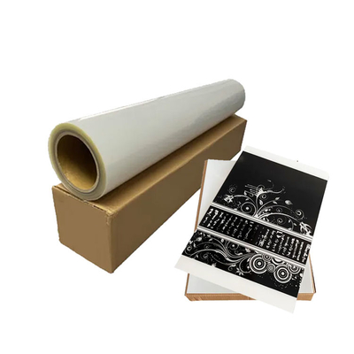 Waterproof 100 Micron Milky White Transparent Screen Printing Inkjet Film Roll