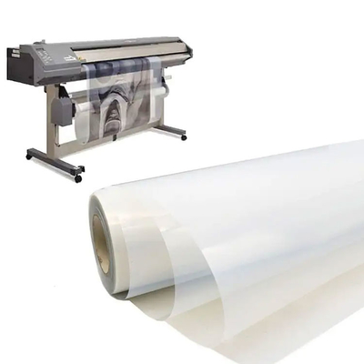 Milky Transparent Inkjet Screen Printing Film Roll Waterproof For Positive Screen Printing