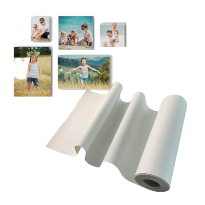 Pure Cotton Canvas Roll Inkjet Canvas For Large Format Printing 360gsm Weight