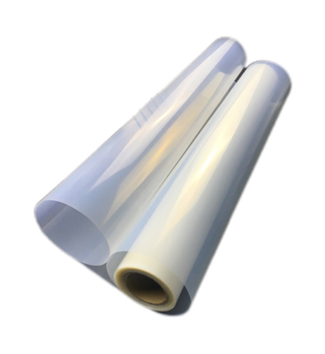 Milky White Silk Screen Printing Roll Plastic Inkjet Transparent PET Film