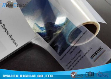 Waterproof 100micron Clear PET Inkjet Screen Printing Film for Epson Printers