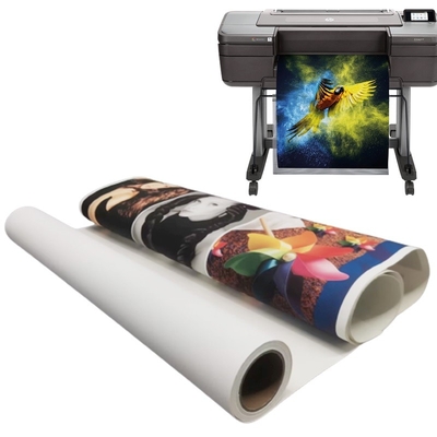 Solvent Polycotton Canvas Matte 420gsm For Inkjet Art Printing