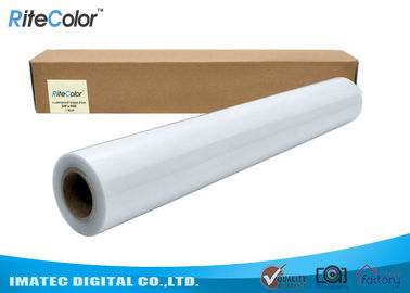 Transparent Waterproof Inkjet Film 24'' x 100' 100mic / Pet Clear Film