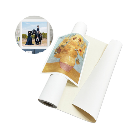 Inkjet 360gsm Matte 100% Cotton Canvas Roll For Hp Printer