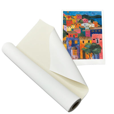 Inkjet Poly Cotton Canvas Roll For Large Format Printer And Wall Art