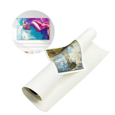 Inkjet PolyCotton Canvas Fabric Glossy Finish Waterproof 400gsm