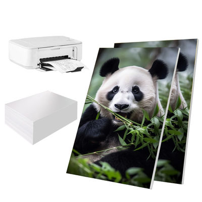 High Glossy Cast Coated 135gsm Glossy Photo Paper For Dye Ink Printing