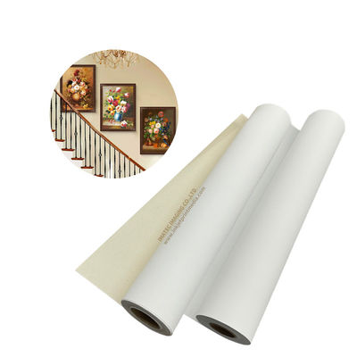 42'' Waterproof Polyester Canvas Rolls Inkjet Printing 260gsm Pigment Ink