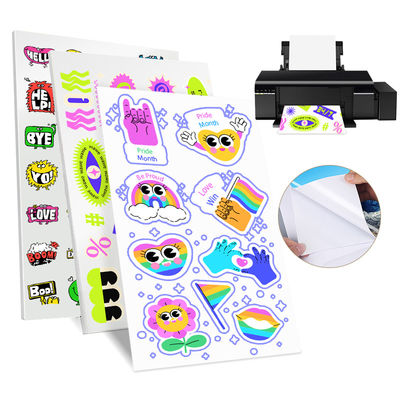 Wholesale Waterproof Self Adhesive Paper Label Material For Inkjet Printer