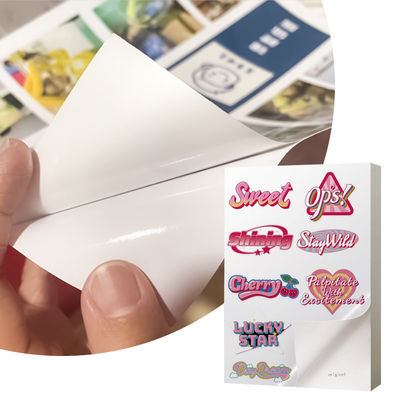 Professional Waterproof Self Adhesive Inkjet Glossy PP Photo Printing Paper