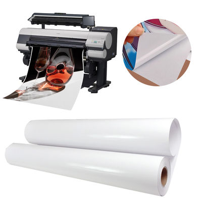 Inkjet 135gsm Waterproof Label Materials Glossy Self Adhesive Sticker Paper