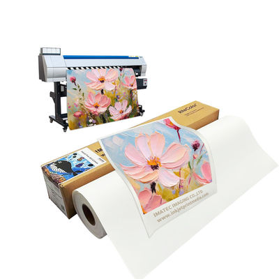 Inkjet Cotton Canvas For Eco-Solvent And Latex Printing 360gsm Matte Canvas For Wall Decor And Graphic Output
