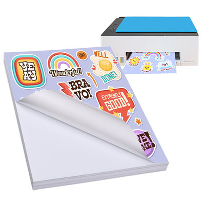 Factory Wholesale 100u PET Self Adhesive Sticker Glossy Label