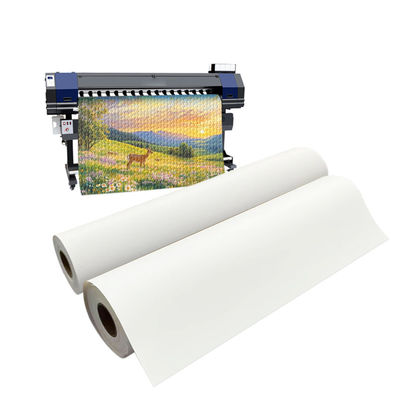 High Durable 100% Waterproof 280g Matte Polyester Canvas Rolls For Professional Art Reproduction